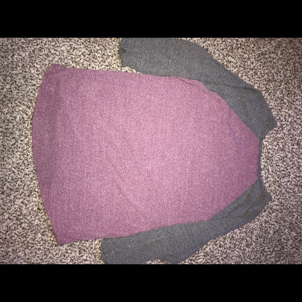 Lularoe baseball long sleeve shirt